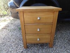 SOLID OAK  LARGE BEDSIDE CABINET x1 ~~~