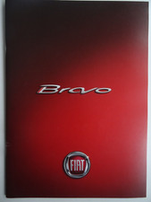 FIAT BRAVO ACTIVE, ACTIVE SPORT, DYNAMIC & SPORT CAR BROCHURE - NOVEMBER 2008