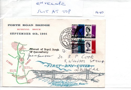 First day cover - gb,