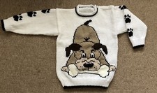 Hand Knitted  Children’s Dog
