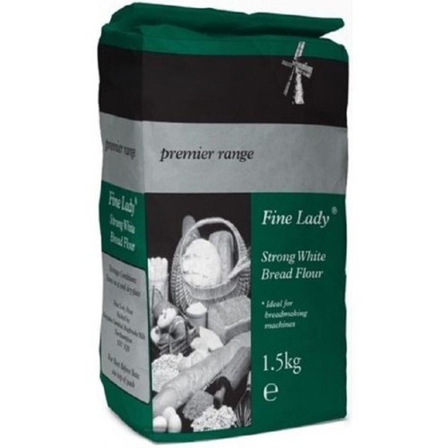 Fine lady strong white bread - white,