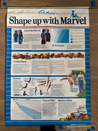 1980s cadbury shape up with - 1980s,
