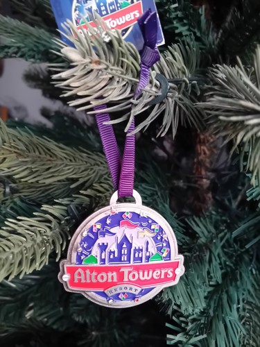 Alton towers christmas tree - christmas,