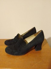 Pied A Terre Block Heel Black
