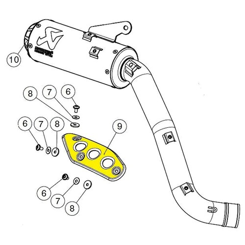 Akrapovic stainless steel - stainless,