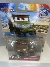 Disney Cars Colour Changers Sarge – Radiator Springs – Brand New
