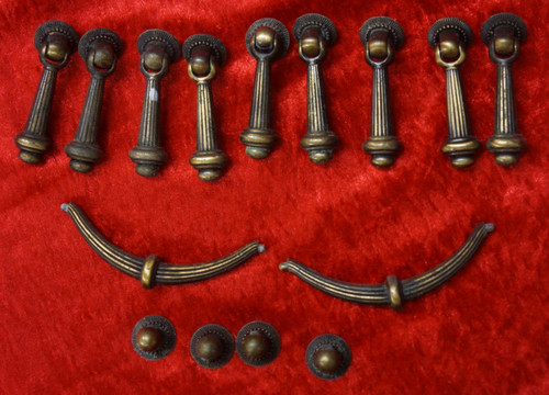 Antique drop drawer - 11,