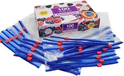 100 large slide zip - large,
