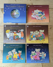 The Large Family Kids Books Bundle x 5 with Box, Jill Murphy