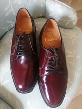 Mens Burgundy 7.5 Loake Dress
