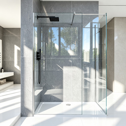 Walk wet room shower - wet,