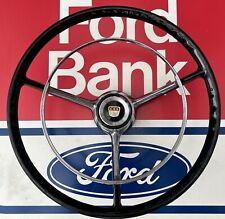 Ford Taunus Cortina Mk1 3 Original Spoke Steering Wheel