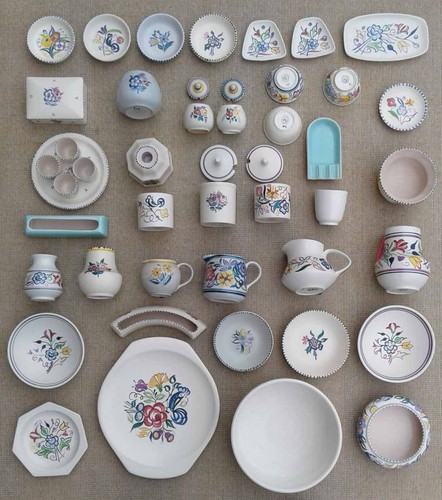 Poole pottery selection - pottery,