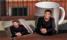 Marti Pellow Smile - Ceramic Coffee / Tea Mug + Matching Coaster 