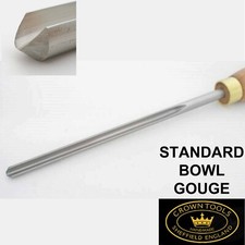 WOODTURNING BOWL GOUGE CROWN -