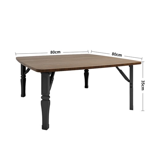 Folding low table japanese - low,