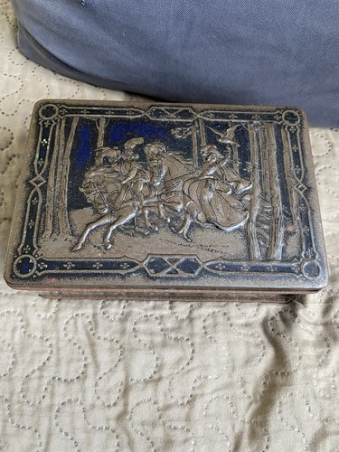 Vintage rileys toffee - vintage, tin