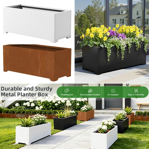 Large steel planters - large,