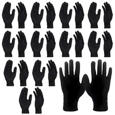 24Pcs Black Cotton Gloves
