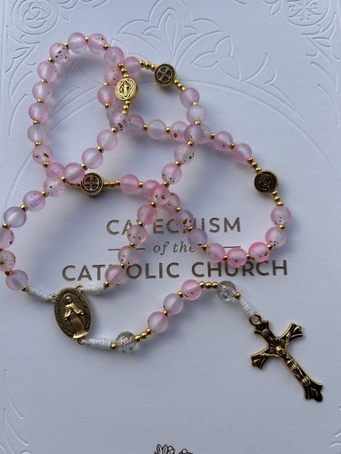 Handmade ornate pink and gold - ornate,