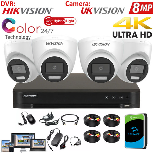8mp hikvision channel dvr - 4,