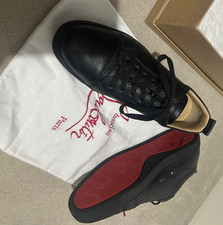 Christian louboutin flat calf