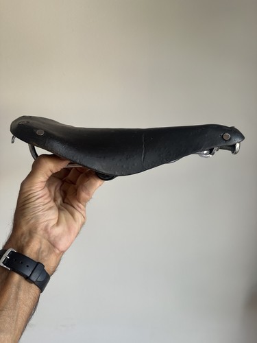 Vintage brooks black leather - vintage,