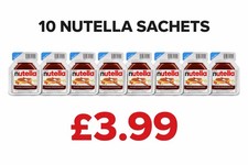 Nutella Sachets 10 x 15g Pack