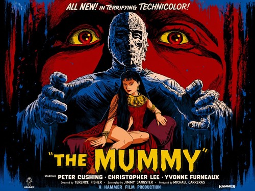 The mummy 1959 quad - the,