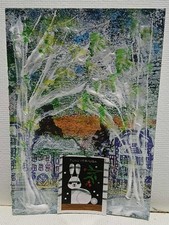 Winter Watch  OOAK ACEO Postal