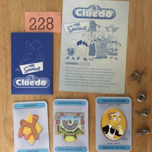 The simpsons cluedo spare - the, spare#