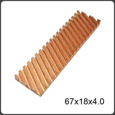 Copper M.2 NVMe Heatsink Chute
