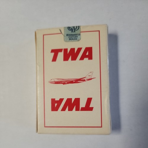 Twa vintage deck playing - twa, of