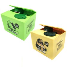 Dinosaur King Kong Gorilla Toy Electronic Music Piggy Bank Money Saving Box Gift