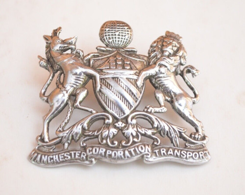 Bus tram cap badge manchester - tram,