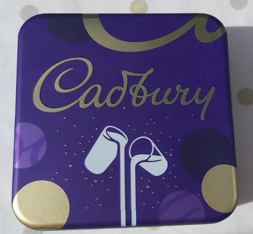 Cadbury dairy milk - milk, tin