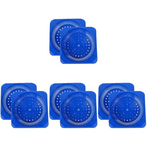 Reusable blue plastic bird - blue,