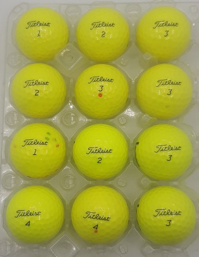 12x titleist toursoft yellow - 12x,
