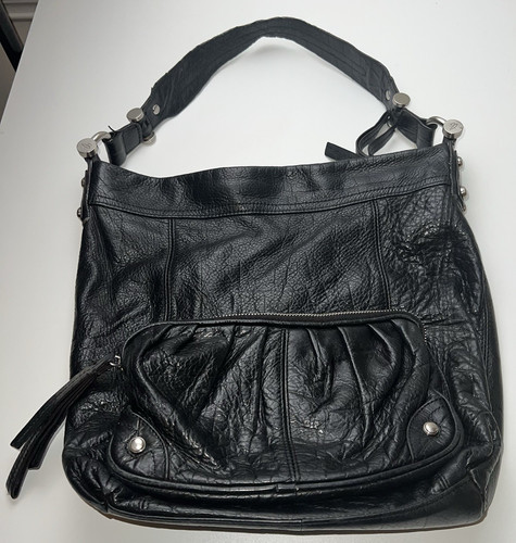 Makowsky black hobo leather - hobo,