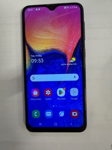 Samsung galaxy a10 32gb black - a10,