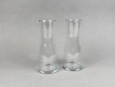 2 Small Slim Vases