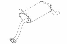 Exhaust Back Box Silencer for SUZUKI CARRY 1.3 99-on G13BB Petrol Van 79bhp