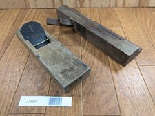 Japanese vintage Plane Carpentry Tool Kanna SET Signed from Japan 48.25mm JJ390