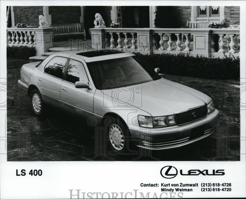 1988 press photo toyota lexus - press,