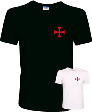Knights Templar Cross Christian Crusaders Deus Vult No Surrender Quality T-Shirt