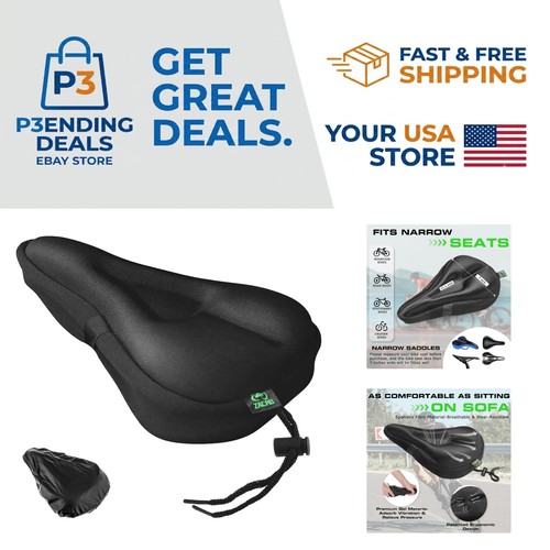 Extra soft gel bike seat - extra,