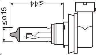 Bulb high beam headligh osram - bulb,,