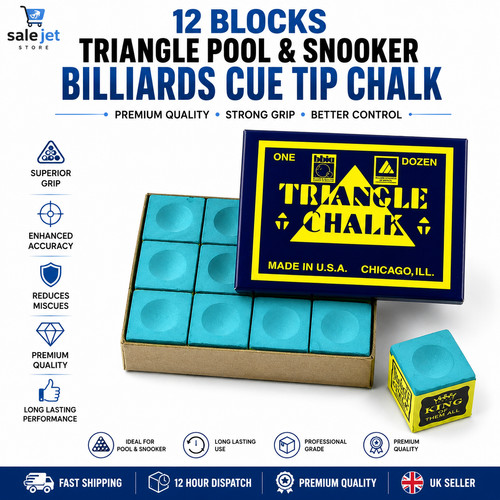Snooker pool triangle chalk - chalk, x1