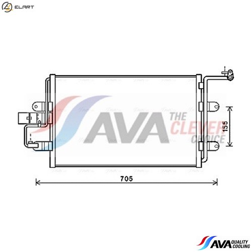 Condenser air conditioning - air,