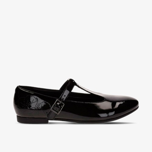 Clarks girls selsey fudge kid - clarks,